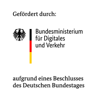 Logo des Bundesministeriums für digitales und Verkehr